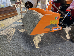 manuell transport skuffe for traktor bucket 140