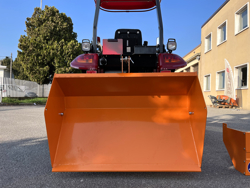 manuell transport skuffe for traktor bucket 120 h