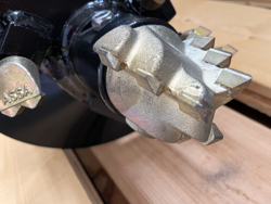 ekstra spiss 30cm for jordborr med kniver zhd 245/305