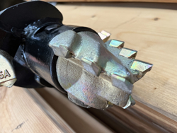 ekstra spiss 15cm for jordborr med kniver zhd 245/305