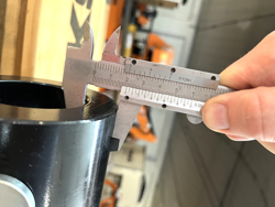 ekstra spiss 15cm for jordborr med kniver zhd 245/305