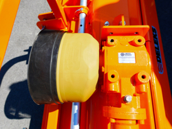 slagklipper med hydraulisk sideforskyvning leopard 160 sph