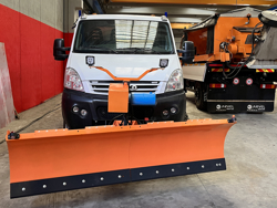 frontal snøplog for transit vans ln 200 j
