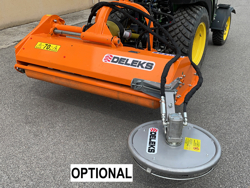 slagklipper med hydraulisk sideforskyvelse for traktorer mod jaguar 130