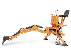 backhoe for traktor drs 1000