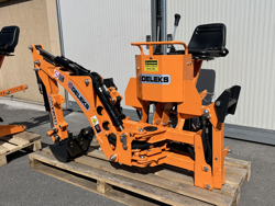 backhoe for traktor drs 1000
