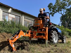 backhoe for traktor drs 1000t