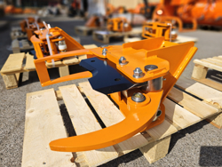 hydraulisk trekutter grebb til minigraver modell cf 10