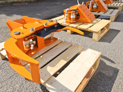 hydraulisk trekutter grebb til minigraver modell cf 10