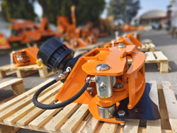 hydraulisk trekutter grebb til minigraver modell cf 10r