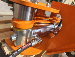 hydraulisk trekutter grebb til minigraver modell cf 10r