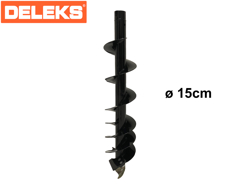 ekstra spiss 15cm for jordbor med kniver