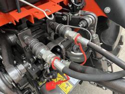 hydraulisk kran for små traktorer el 300