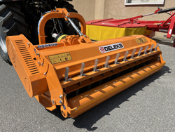 slagklipper med justerbar sideforskyvning beitepusser for traktorer mod gepard 210