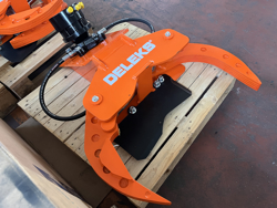 hydraulisk trekutter grebb til minigraver modell cf 11r