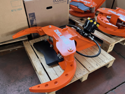 hydraulisk trekutter grebb til minigraver modell cf 11r