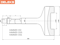 paelemeisel stampetipp for hydraulisk bryter350