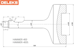 paelemeisel stampetipp for hydraulisk bryter400