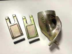 2 kniver spiss for jordborr 30cm s100