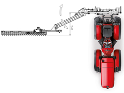 krattknuser for traktor falco h