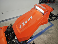 reversibel tohjulstraktor 420cc loncin bensinmotor