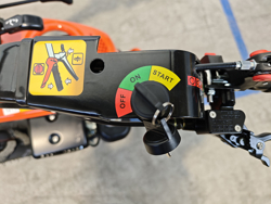 reversibel tohjulstraktor 420cc loncin bensinmotor