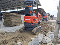mini gravemaskin 1.8 ton s180
