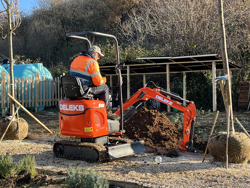 mini gravemaskin 1 ton m100