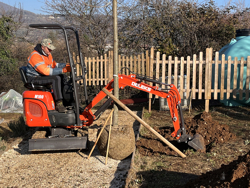 mini gravemaskin 1 ton m100