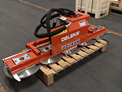 hydraulisk beskjaeringsbjelke med 5 skiver cutter5