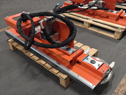 hydraulisk beskjaeringsbjelke med 5 skiver cutter5