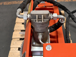 hydraulisk beskjaeringsbjelke med 5 skiver cutter5