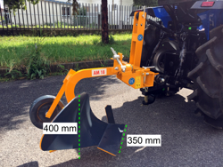 plug cu o brazdă pentru tractoare de tip pasquali sau bcs mod dp 18