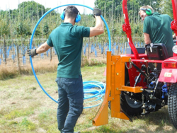 scarificator cu un dinte decompactor pentru tractor de tip kubota pasquali mod dr 30