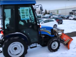 lamă deszăpezire cu placă de montare serie uşoară 190cm pentru tractor mod lns 190 a