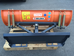 plug de zăpadă 170cm serie ușoară pentru mini încărcătoare precum caterpillar mod lns 170 m