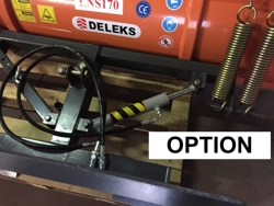 plug de zăpadă 170cm serie ușoară pentru mini încărcătoare precum caterpillar mod lns 170 m