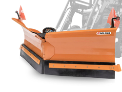 lamă zăpadă 250cm pentru încărcătorul frontal al tractorului mod lnv 250 e