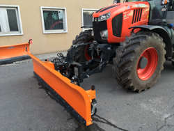 lamă de deszăpezire frontală serie grea de 260 cm cârlig de 3 puncte pentru tractoare agricole mod ssh 04 2 6 c