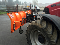lamă de deszăpezire frontală serie grea de 260 cm cârlig de 3 puncte pentru tractoare agricole mod ssh 04 2 6 c