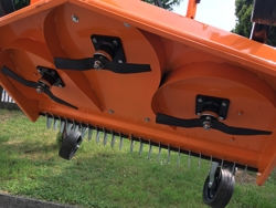 cositoare de tuns gazonul cu 3 lame pentru tractor agricol lățime de tăiere 120cm mod dm 120