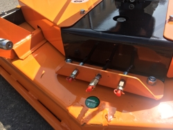 cositoare de tuns gazonul cu 3 lame pentru tractor agricol lățime de tăiere 120cm mod dm 120