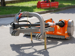 tocatoare laterală cu cutie interioară pentru tractor fructifer și terasamente deleks