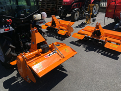 mașină rotativă de cultivat serie ușoară pentru tractoare 115cm de lucru deplasare manuală mod dfl 115
