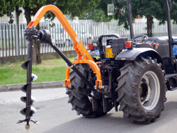 burghiu sapat gropi montat pe tractor cu arbore cardanic mod l 50