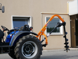 burghiu sapat gropi montat pe tractor cu arbore cardanic mod l 50