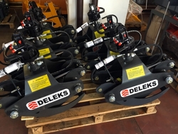 graifer forestier pentru mini excavatoare macarale sau încărcătoare mod dk 10