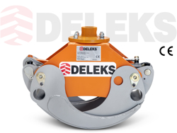 graifer buşteni dk 11 c pentru mini excavatoare și macarale forestiere