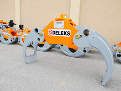 graifer buşteni dk 11 c pentru mini excavatoare și macarale forestiere