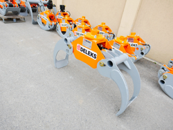 graifer buşteni dk 11 c pentru mini excavatoare și macarale forestiere